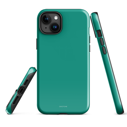 Solid Color green iPhone® Case - Pantone® 334