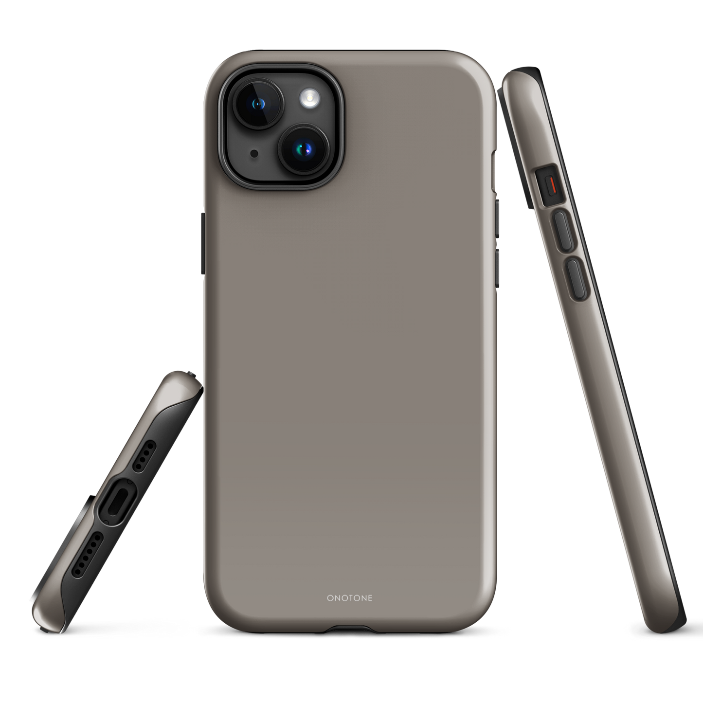 DARK GRAY MINIMALIST IPHONE® CASE - PANTONE® 403