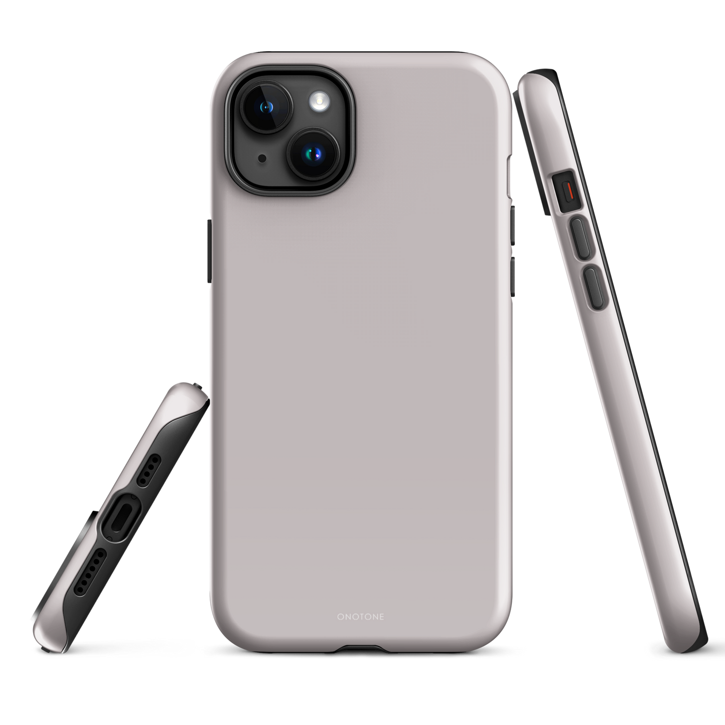 GRAY MINIMALIST IPHONE® CASE - PANTONE® 434