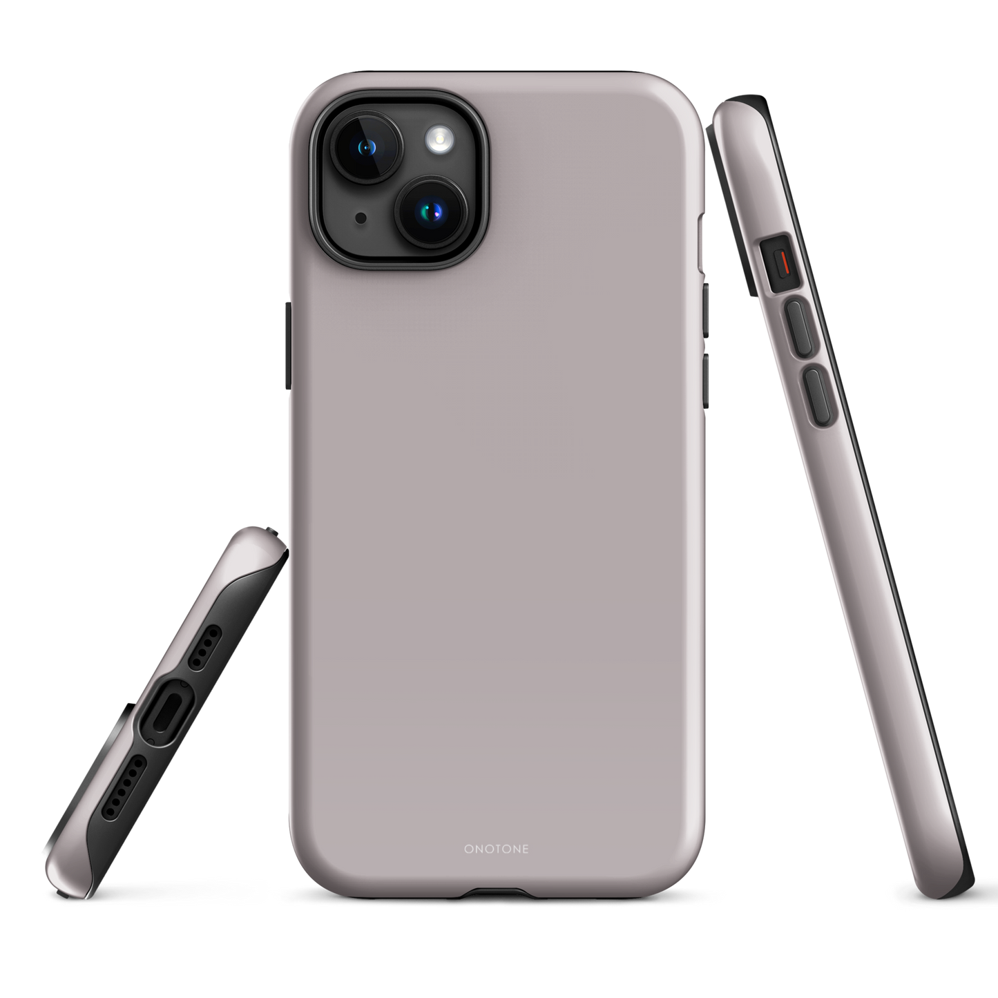 GRAY MINIMALIST IPHONE® CASE - PANTONE® 435