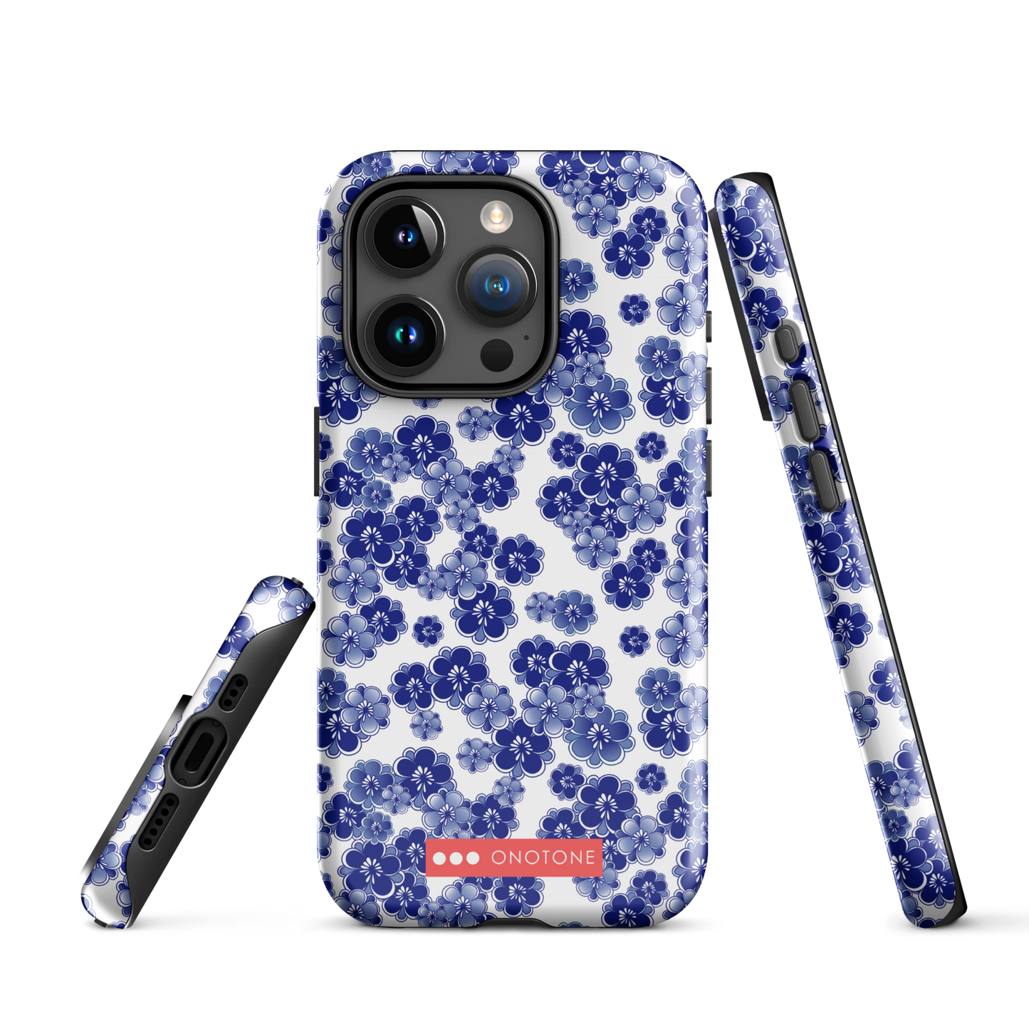 Japanese design indigo iPhone® Case