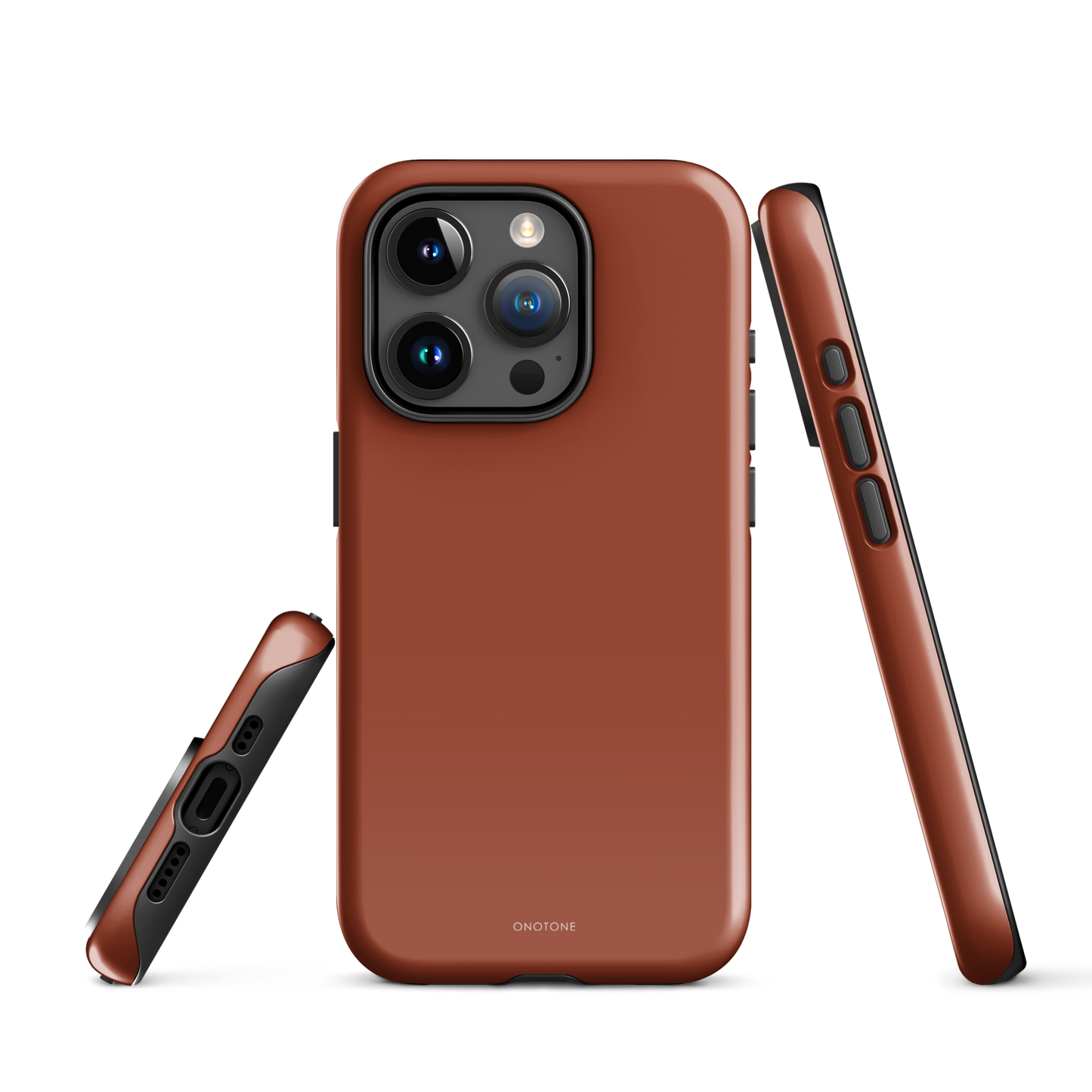 Solid Color brown iPhone® Case - Pantone® 174