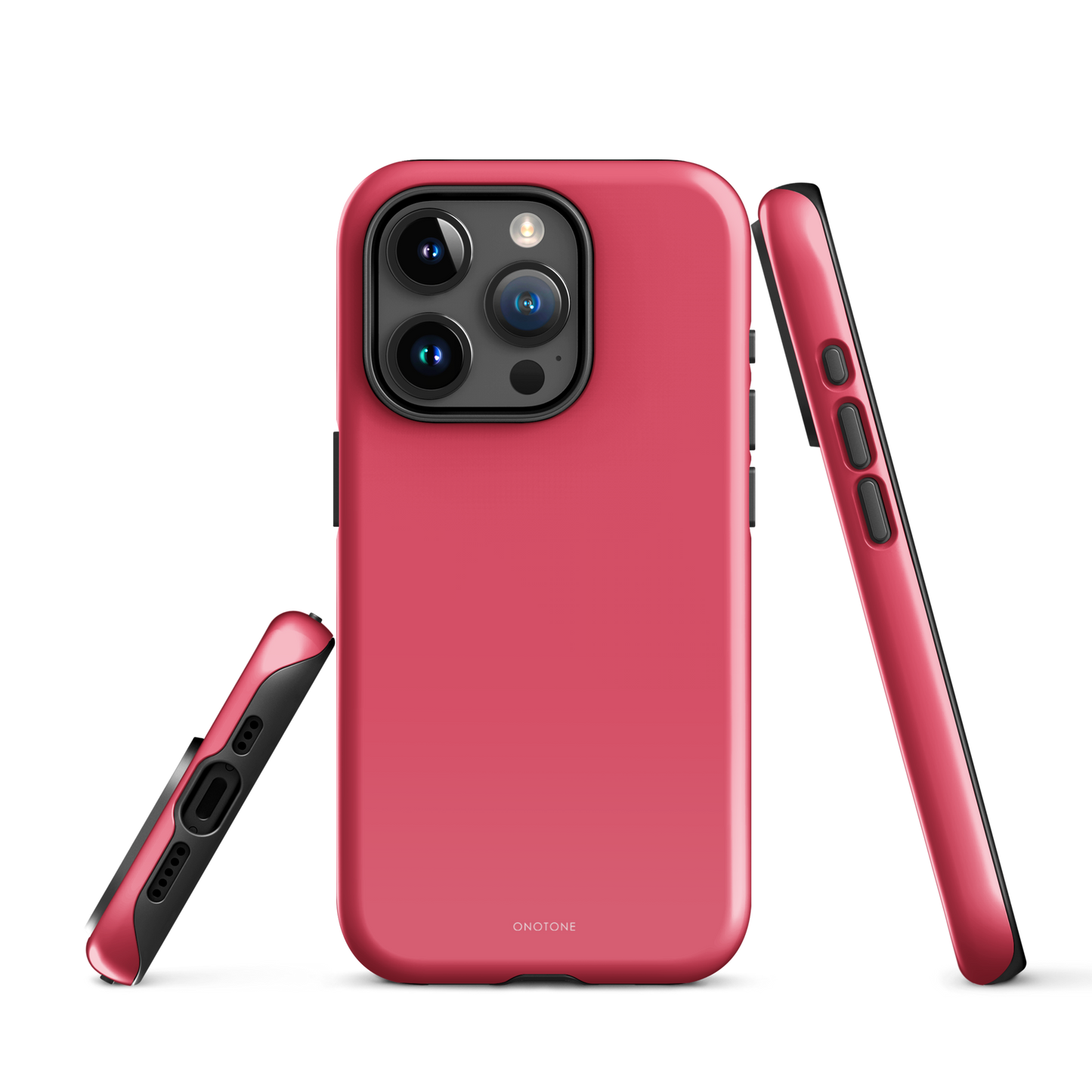 Solid Color red iPhone® Case - Pantone® 198