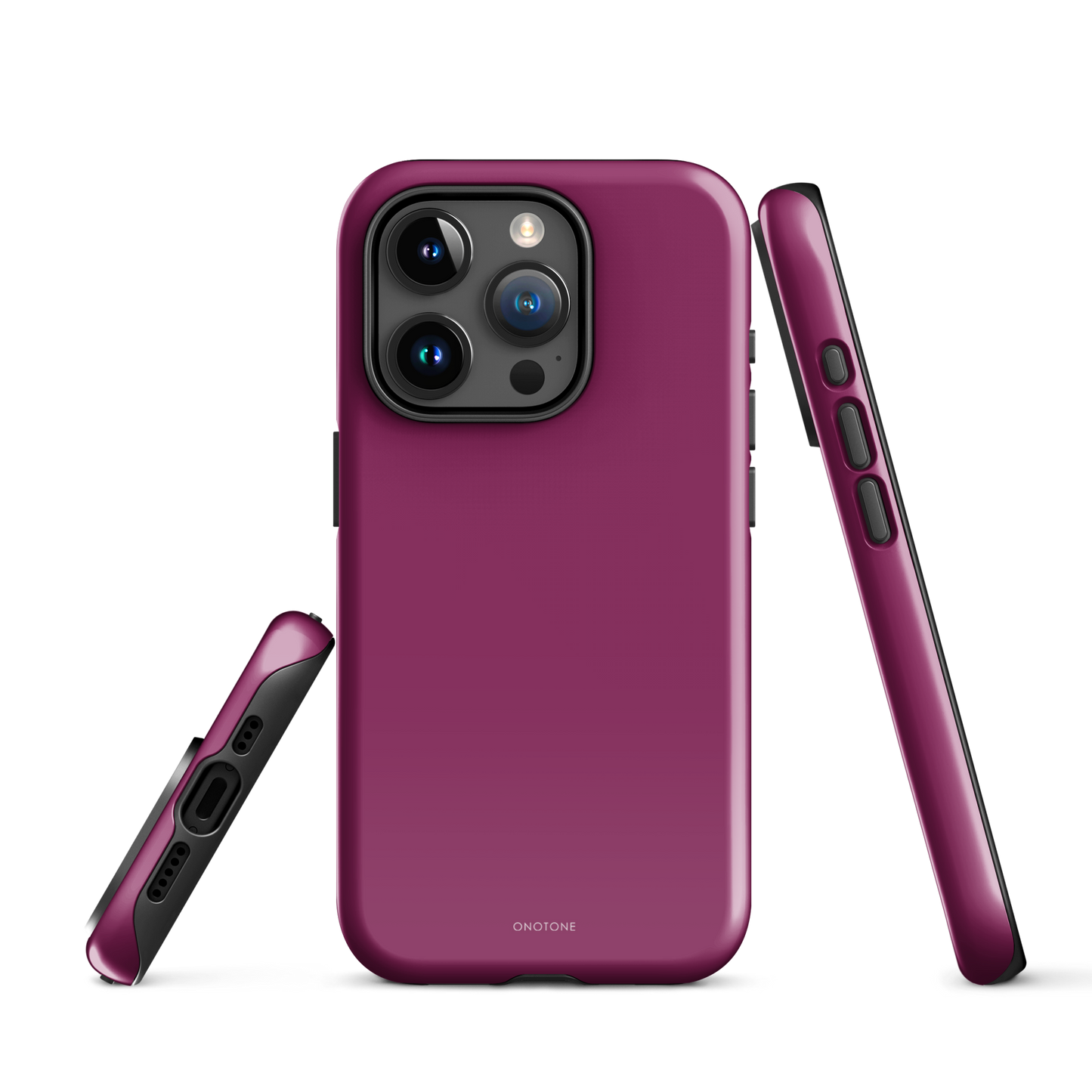 Solid Color purple iPhone® Case - Pantone® 235