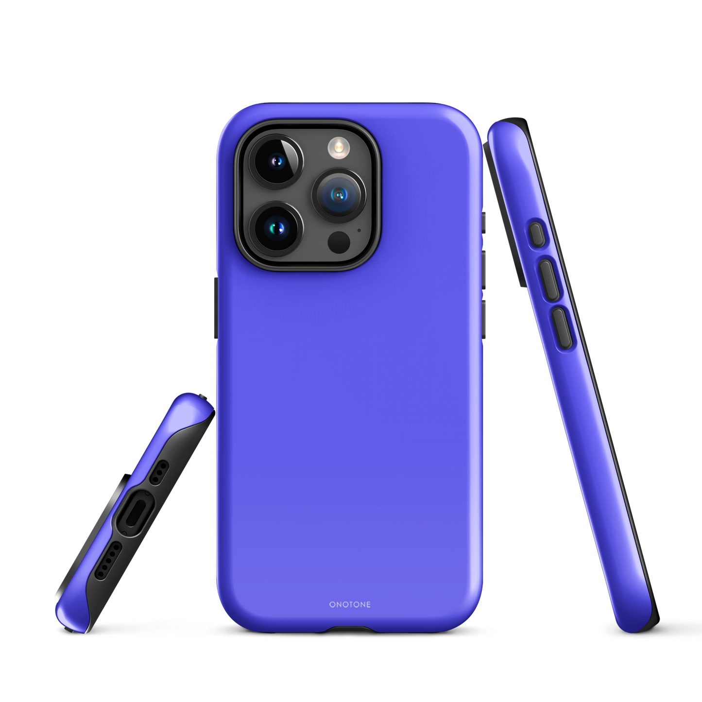 Neon Blue iPhone Case