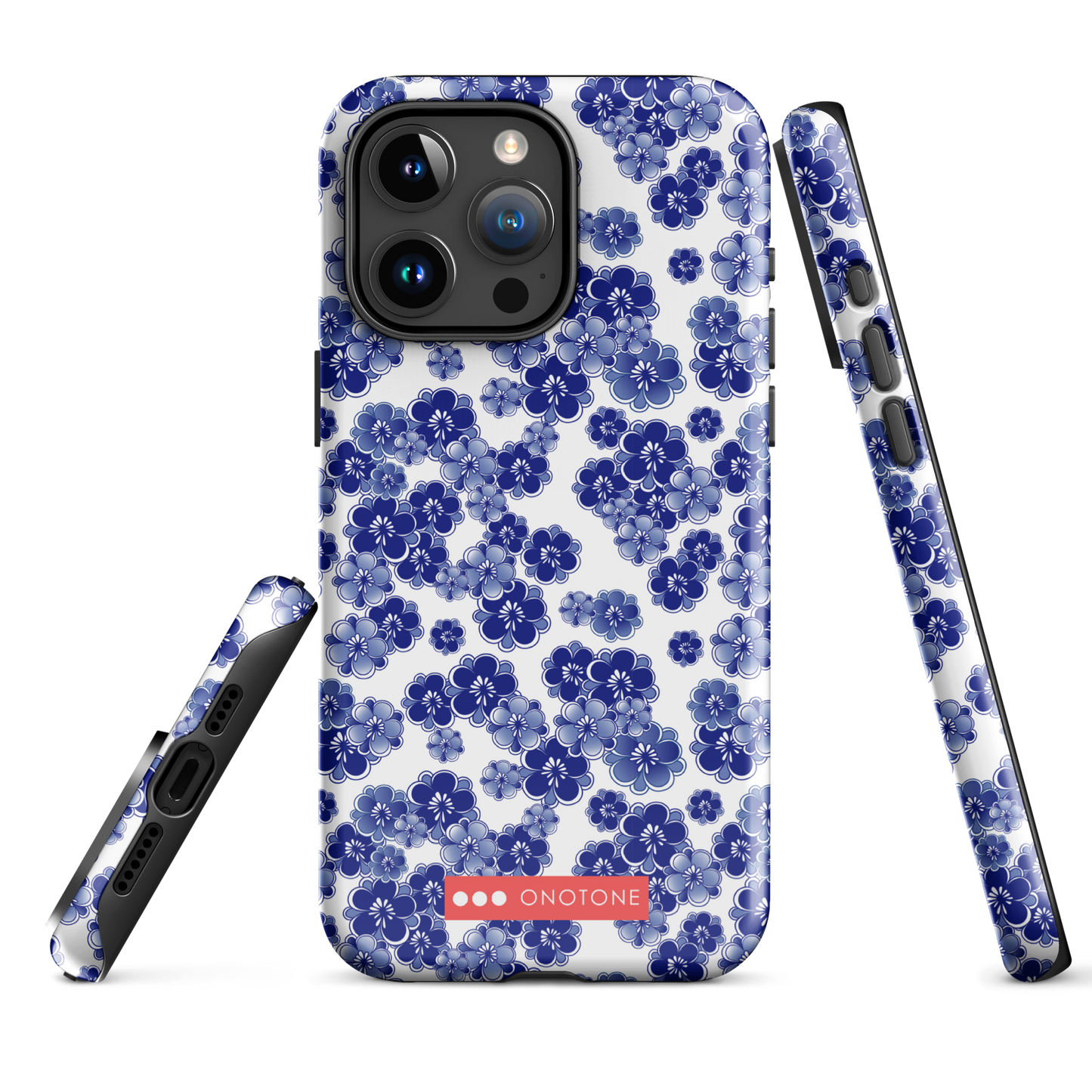 Japanese design indigo iPhone® Case