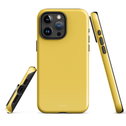 Solid Color Yellow iPhone® Case - Pantone® 129