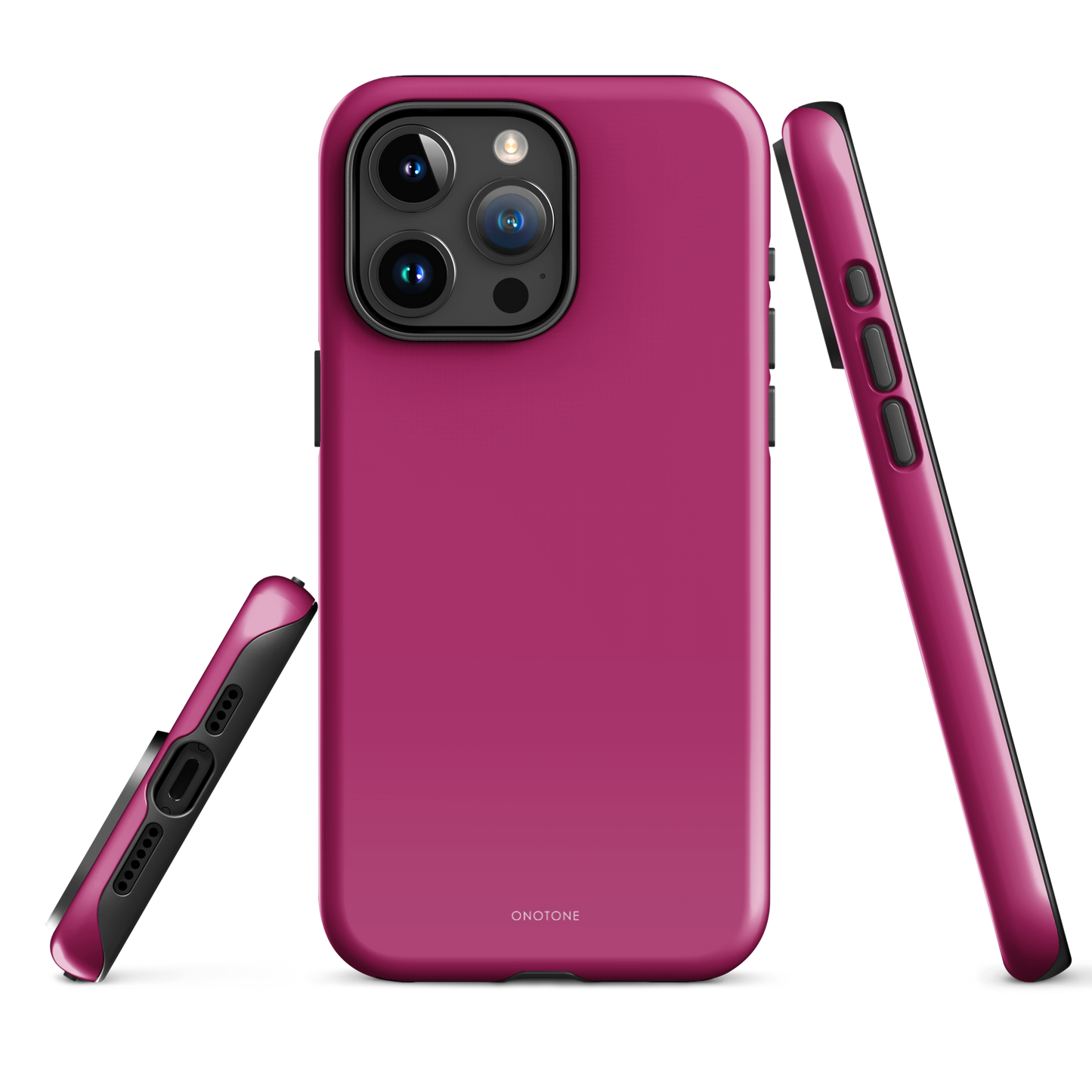 Solid Color pink iPhone® Case - Pantone® 227