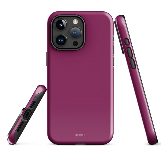 Solid Color purple iPhone® Case - Pantone® 235