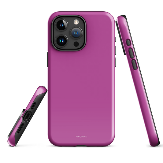 Solid Color pink iPhone® Case - Pantone® 246