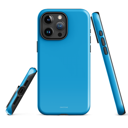 Solid Color blue iPhone® Case - Pantone® 299