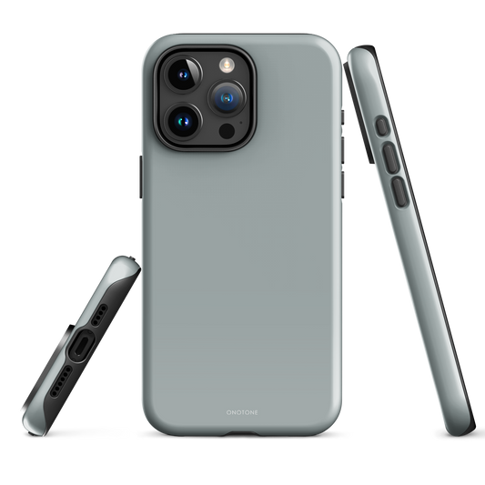 GRAY MINIMALIST IPHONE® CASE - PANTONE® 442