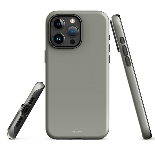 GRAY MINIMALIST IPHONE® CASE - PANTONE® 415