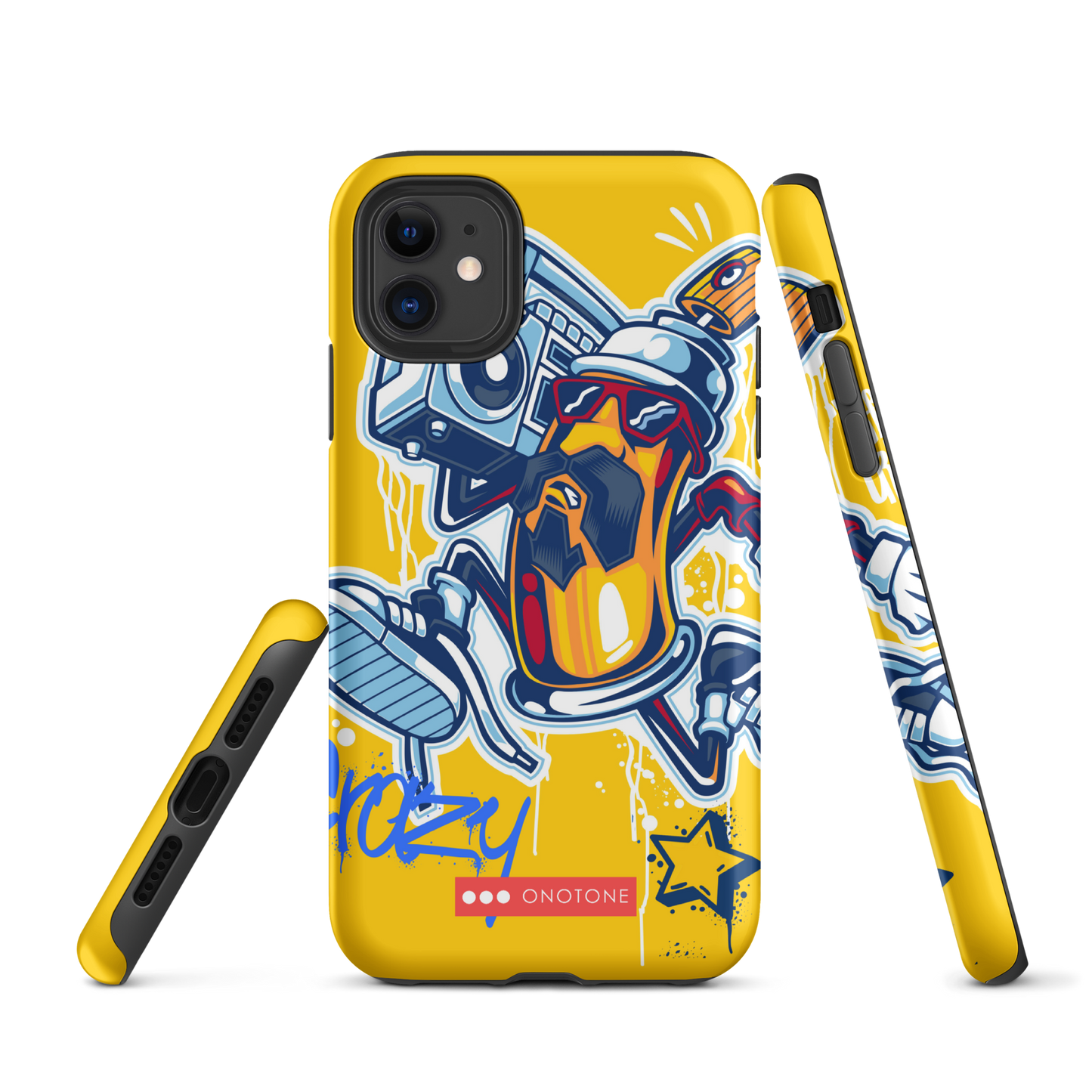 Dual Layer iPhone® Case with Street Art