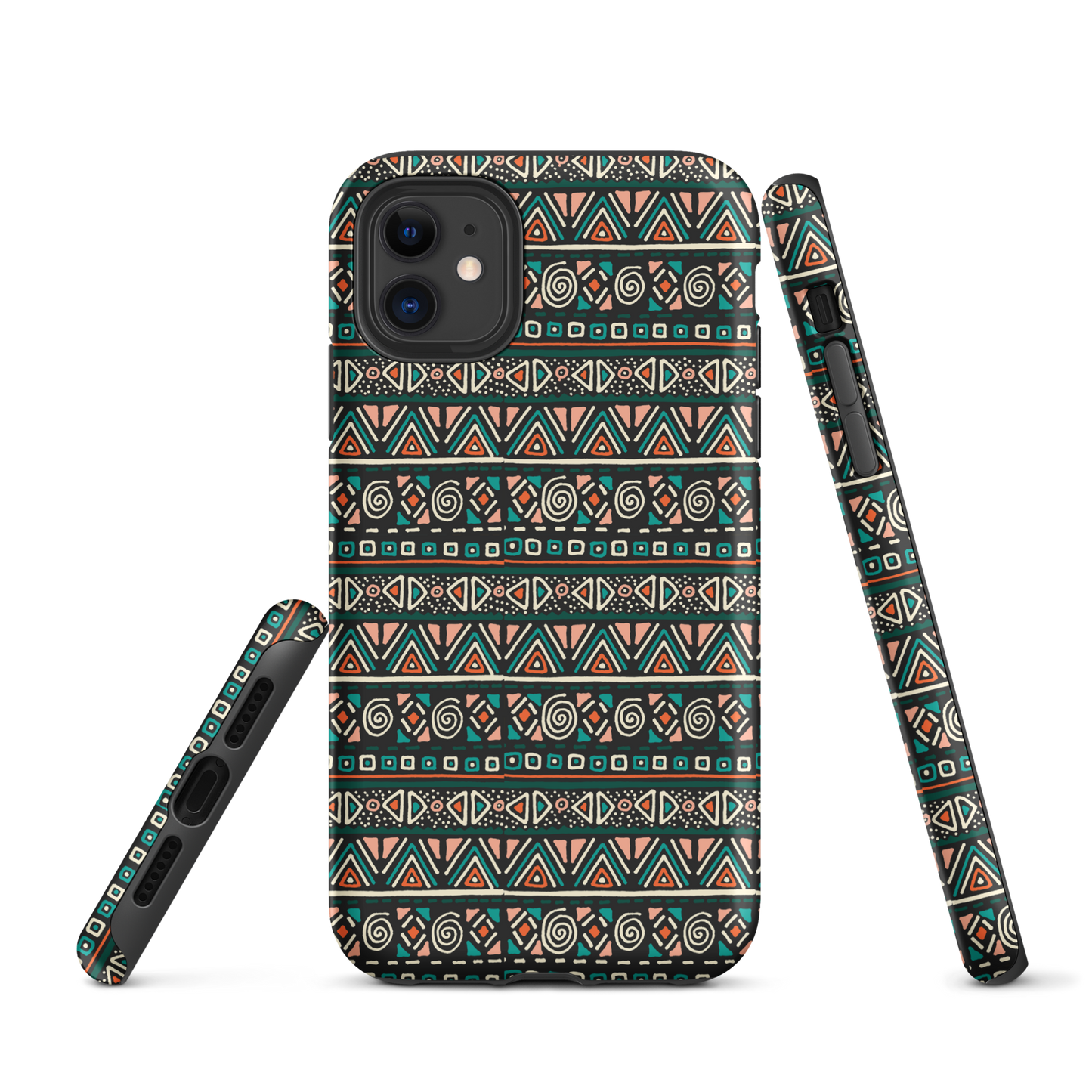 African fabric pattern iPhone® Case multi color