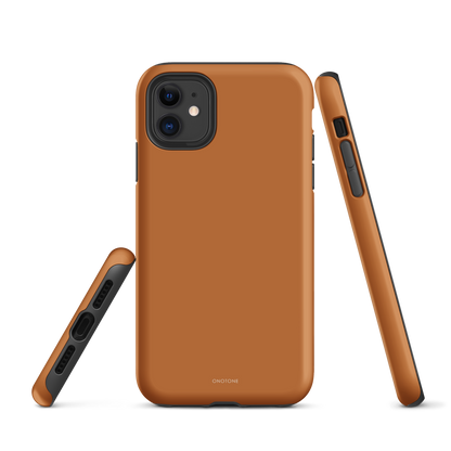 Solid Color orange iPhone® Case - Pantone® 153