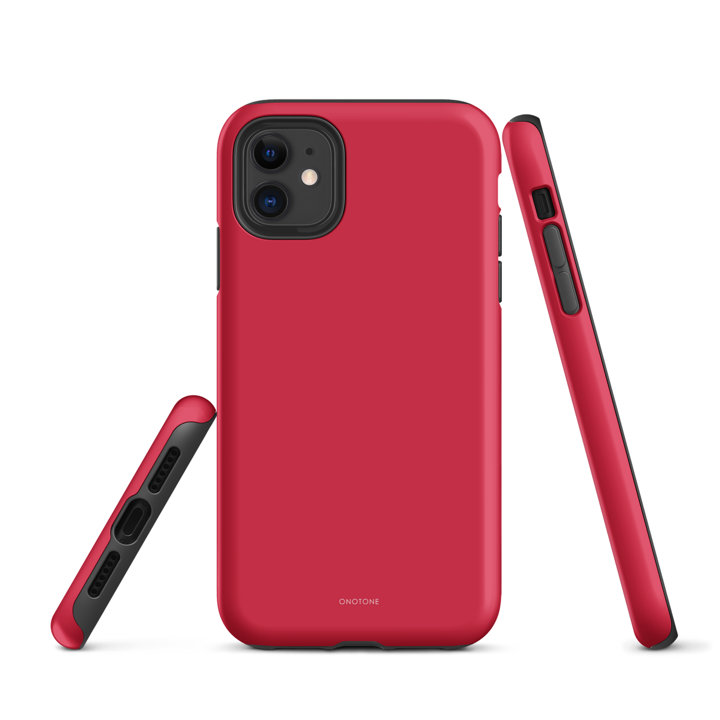 Solid Color red iPhone® Case - Pantone® 206