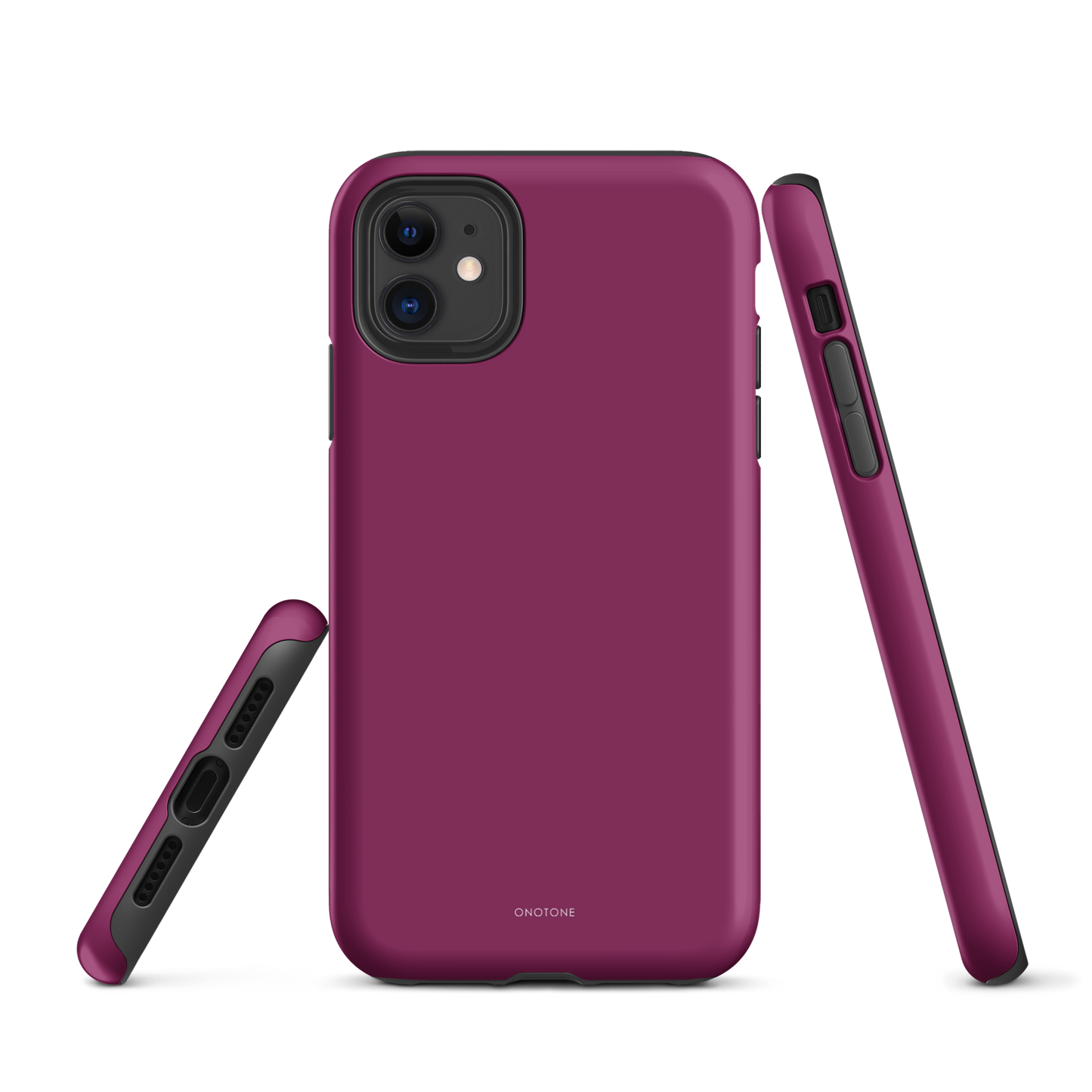 Solid Color purple iPhone® Case - Pantone® 235