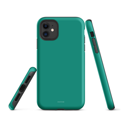 Solid Color green iPhone® Case - Pantone® 334