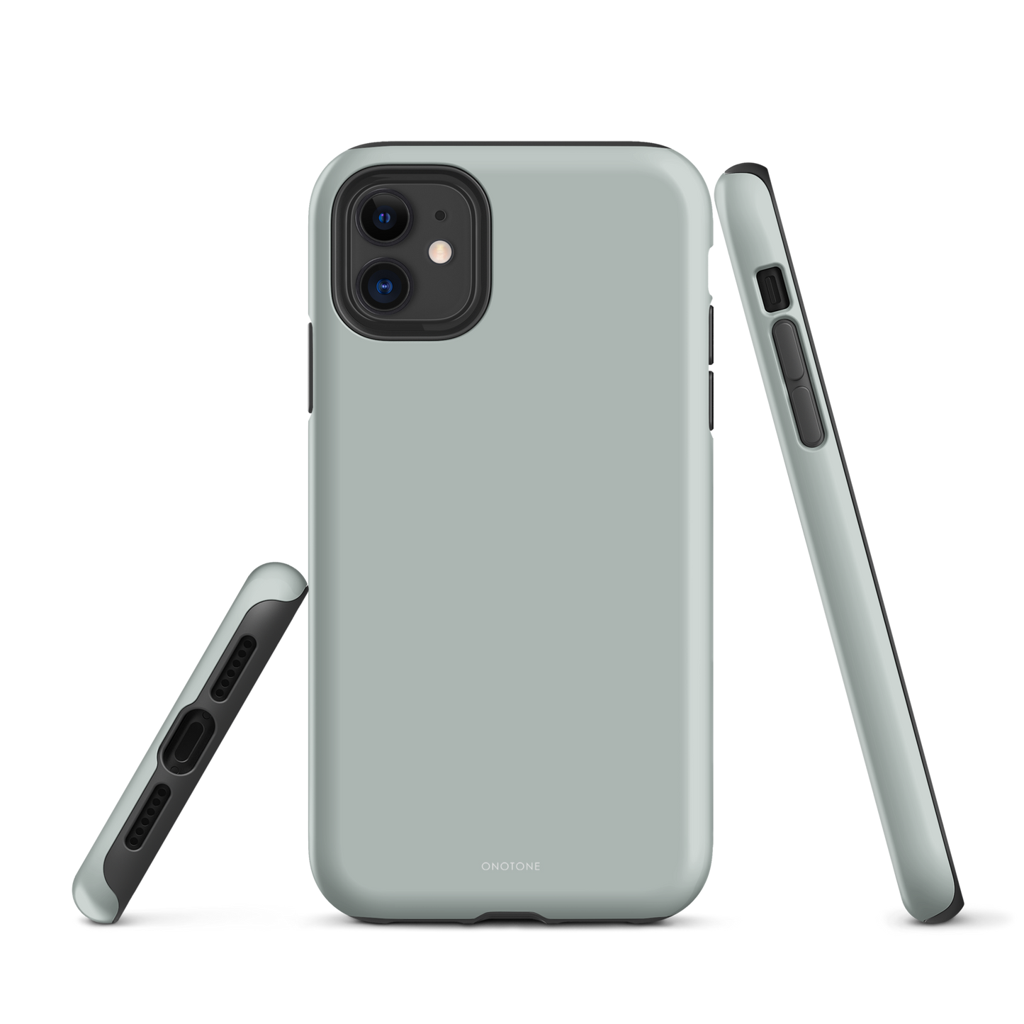 GRAY MINIMALIST IPHONE® CASE - PANTONE® 441