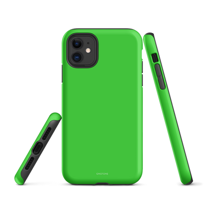 Neon Green iPhone Case - Pantone 802