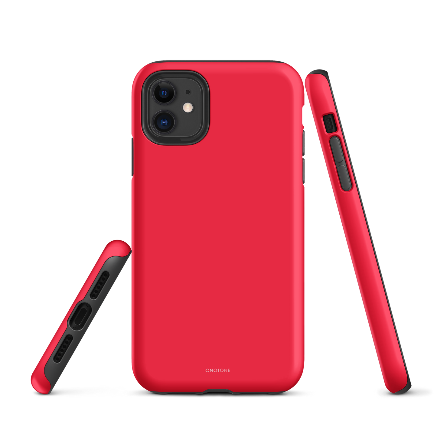 Neon Red iPhone Case