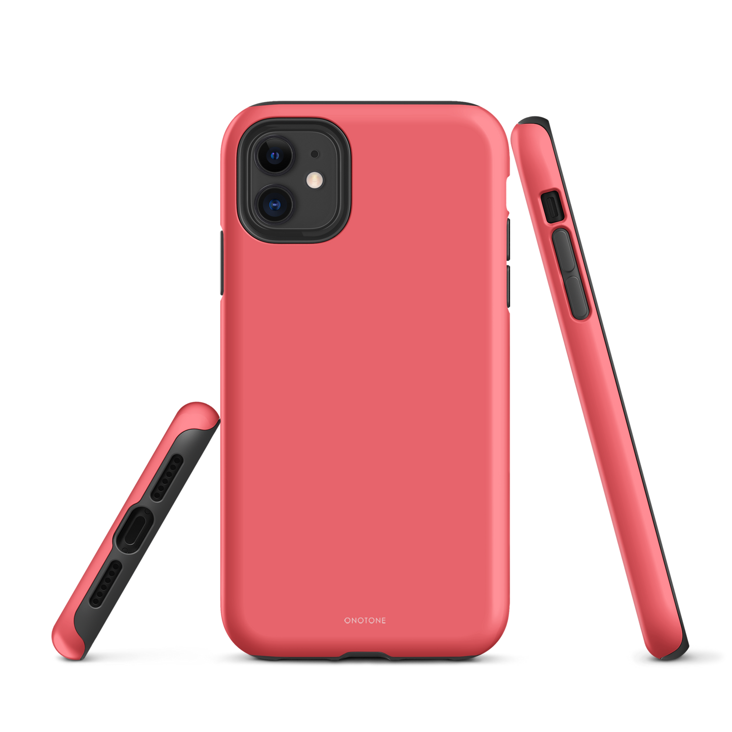 Light Coral Red iPhone Case