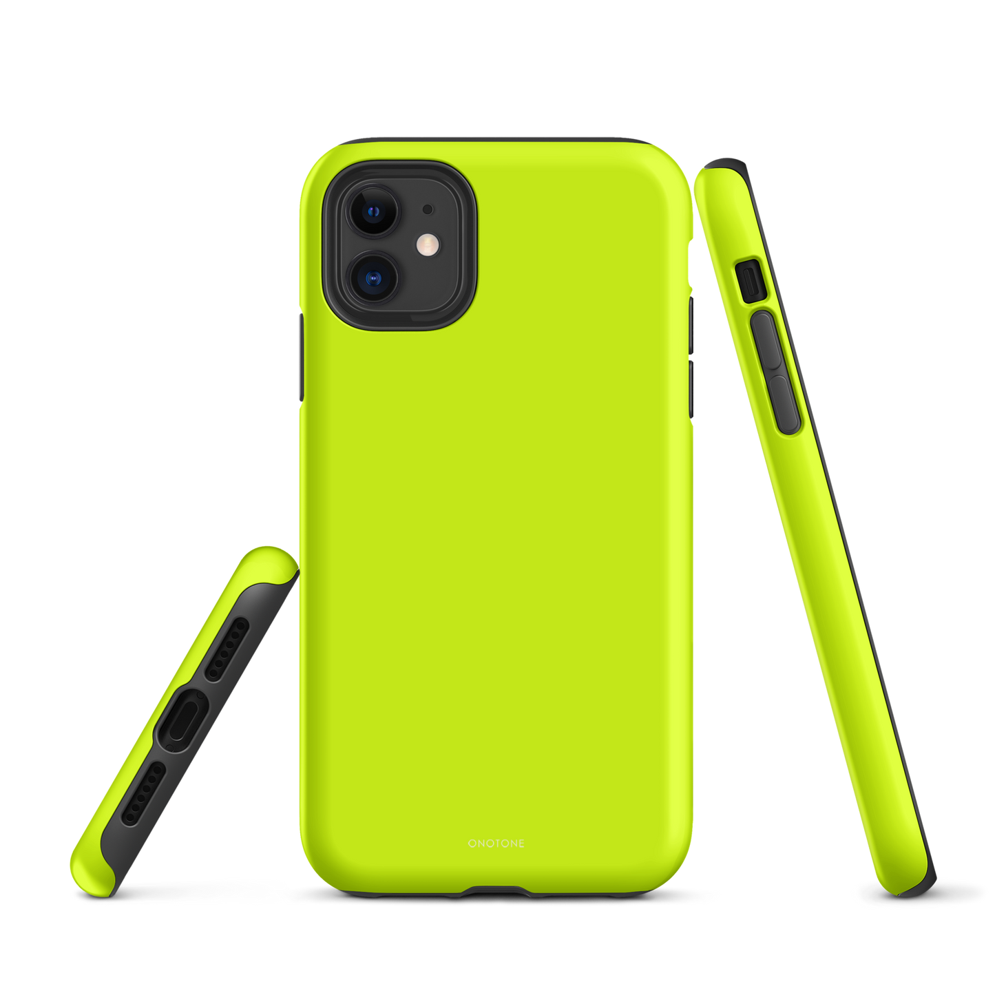 Neon Safety Yellow iPhone Case - Pantone Safety yellow