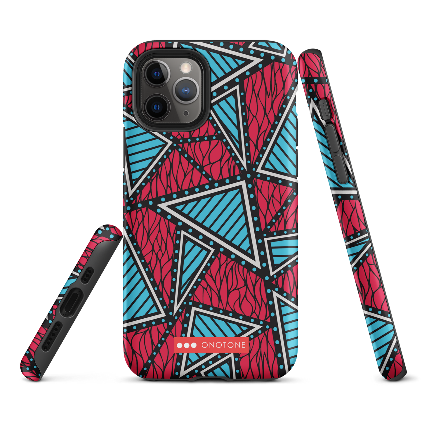 African fabric pattern iPhone® Case multi color