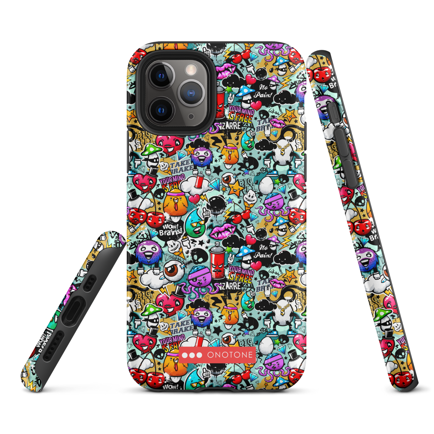 Dual Layer iPhone® Case with Street Art