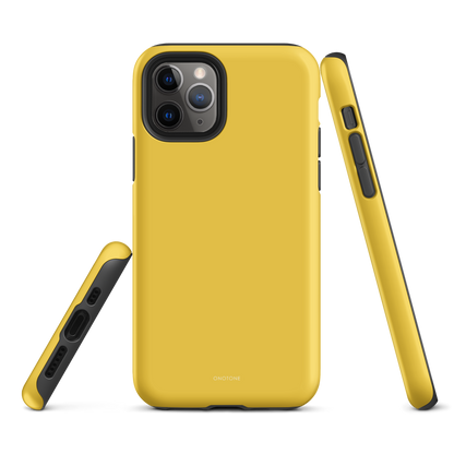 Solid Color Yellow iPhone® Case - Pantone® 129