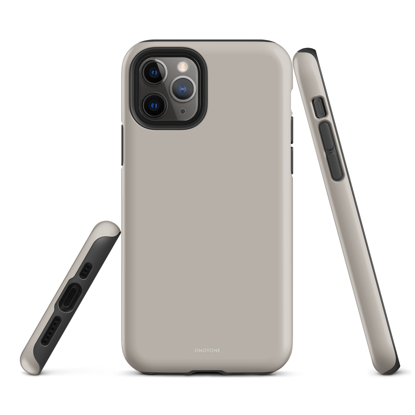 LIGHT GRAY MINIMALIST IPHONE® CASE - PANTONE® 400