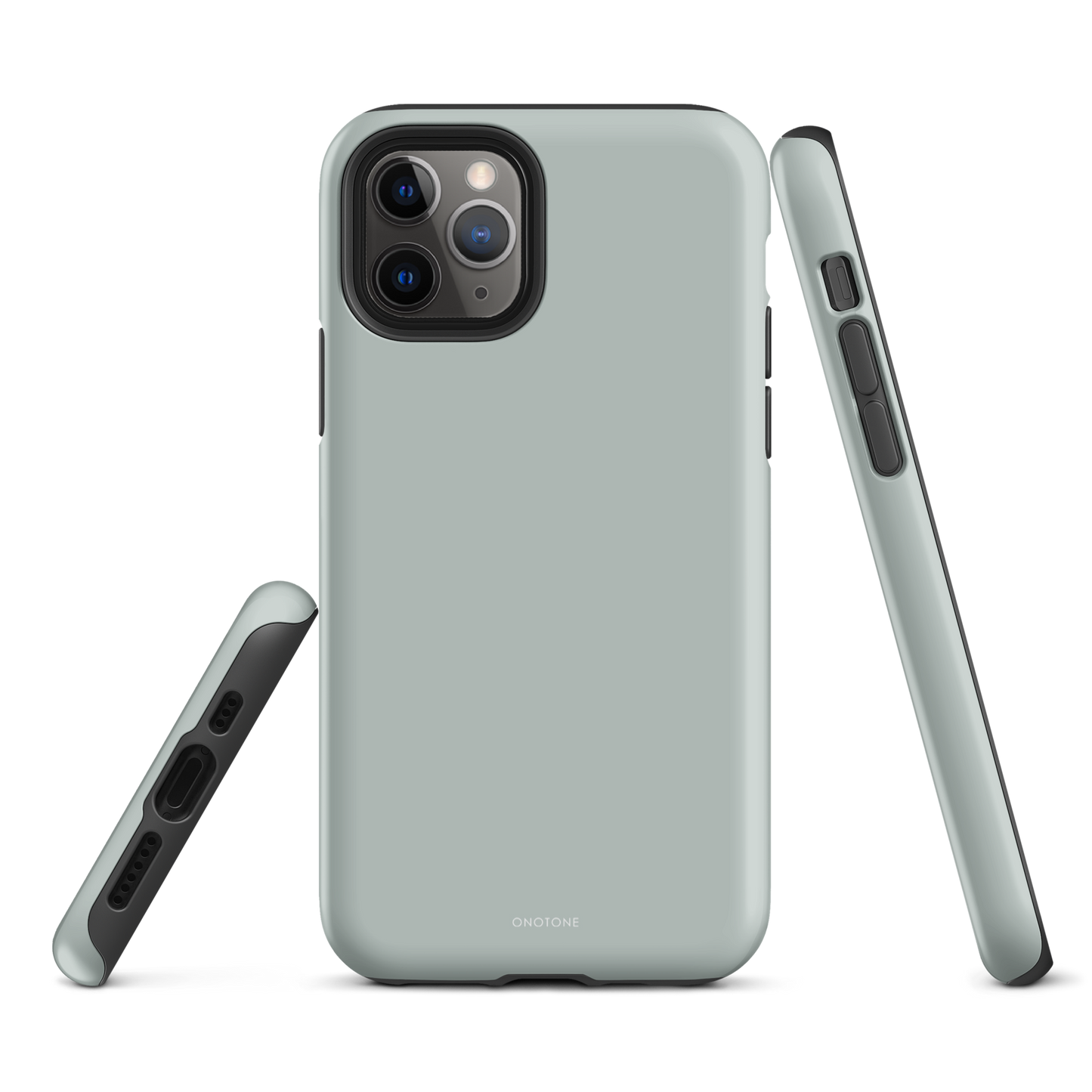 GRAY MINIMALIST IPHONE® CASE - PANTONE® 441