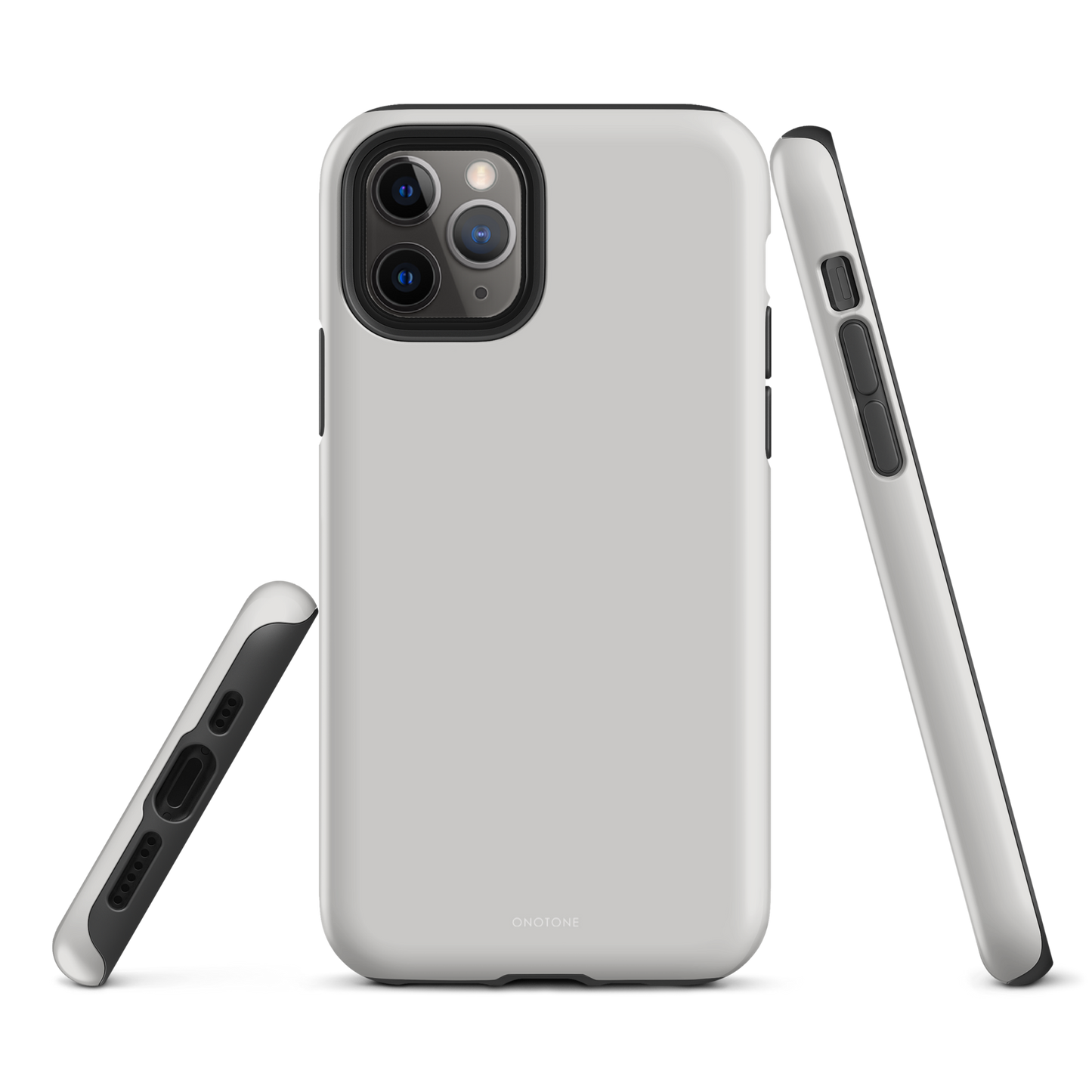 GRAY MINIMALIST IPHONE® CASE - PANTONE® COOL GRAY 1