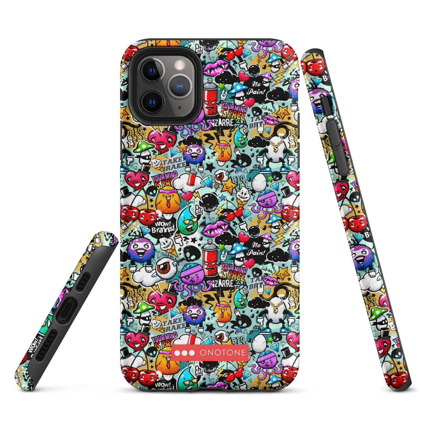 Dual Layer iPhone® Case with Street Art