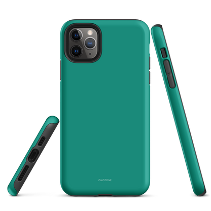 Solid Color green iPhone® Case - Pantone® 334