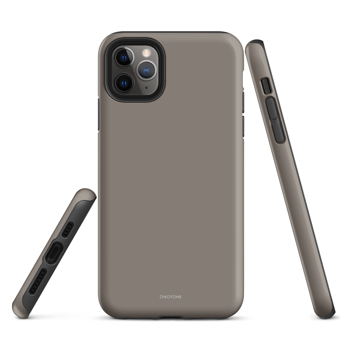 DARK GRAY MINIMALIST IPHONE® CASE - PANTONE® 403