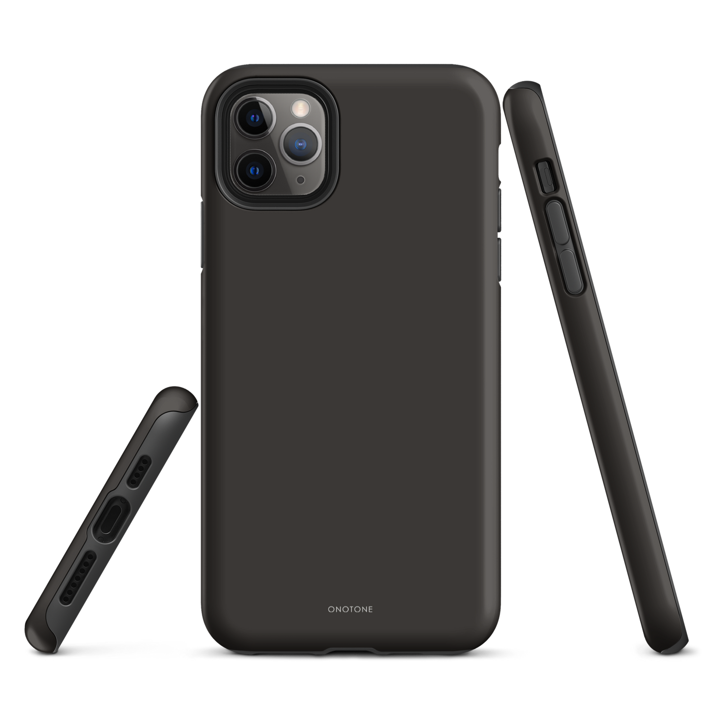 BLACK MINIMALIST IPHONE® CASE - PANTONE® BLACK