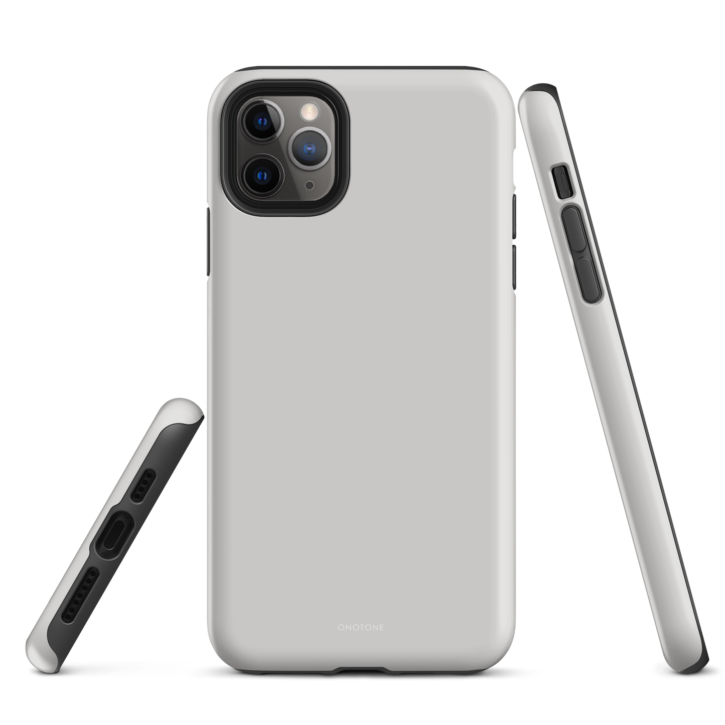 GRAY MINIMALIST IPHONE® CASE - PANTONE® COOL GRAY 1