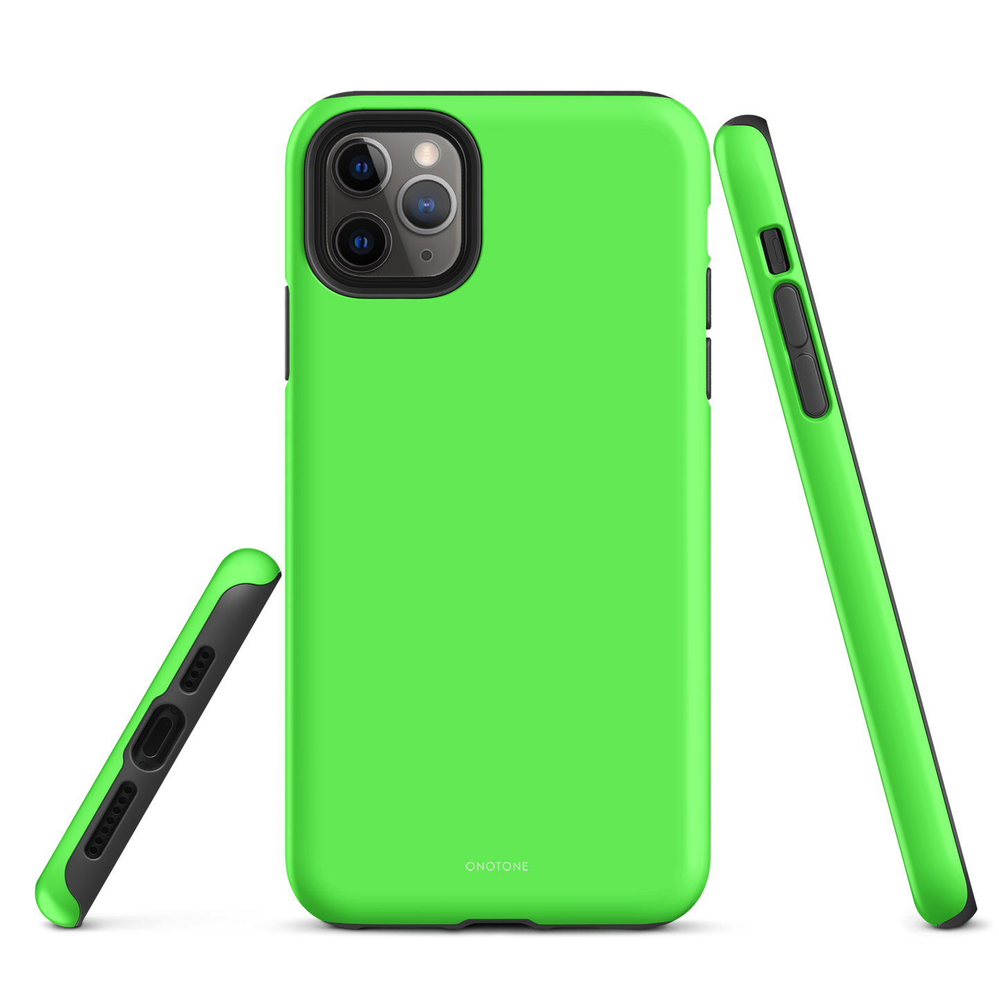 Neon Green iPhone Case - Pantone Green Gecko