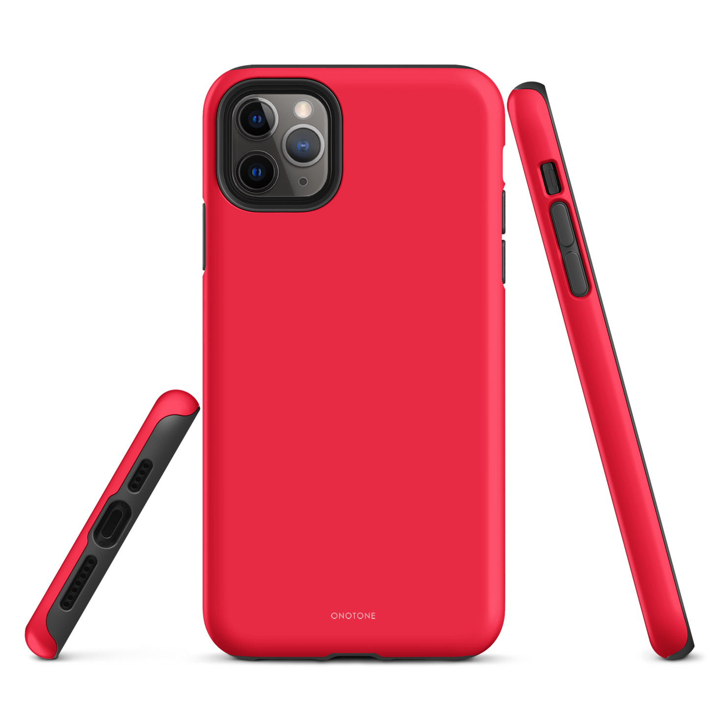 Neon Red iPhone Case