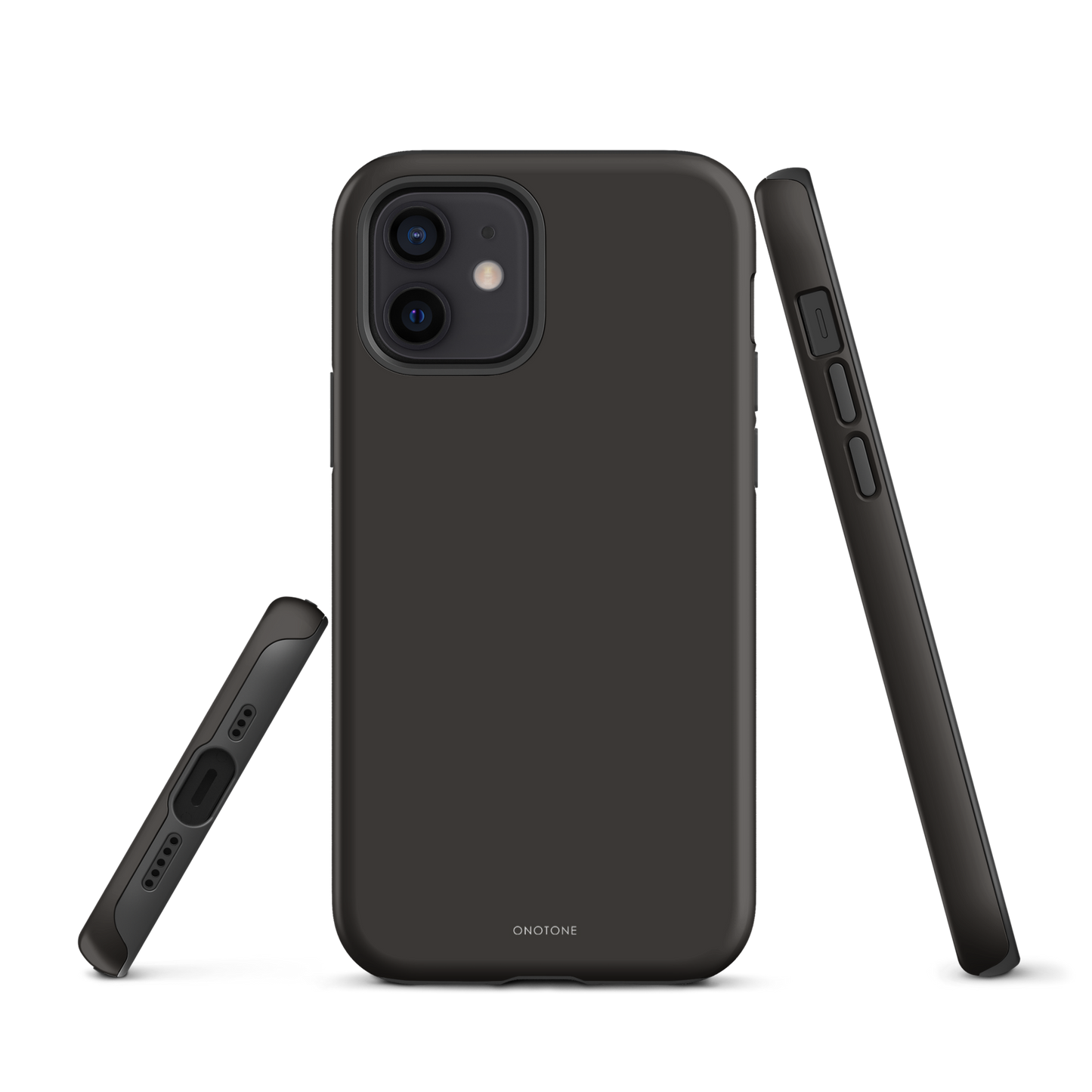 BLACK MINIMALIST IPHONE® CASE - PANTONE® BLACK