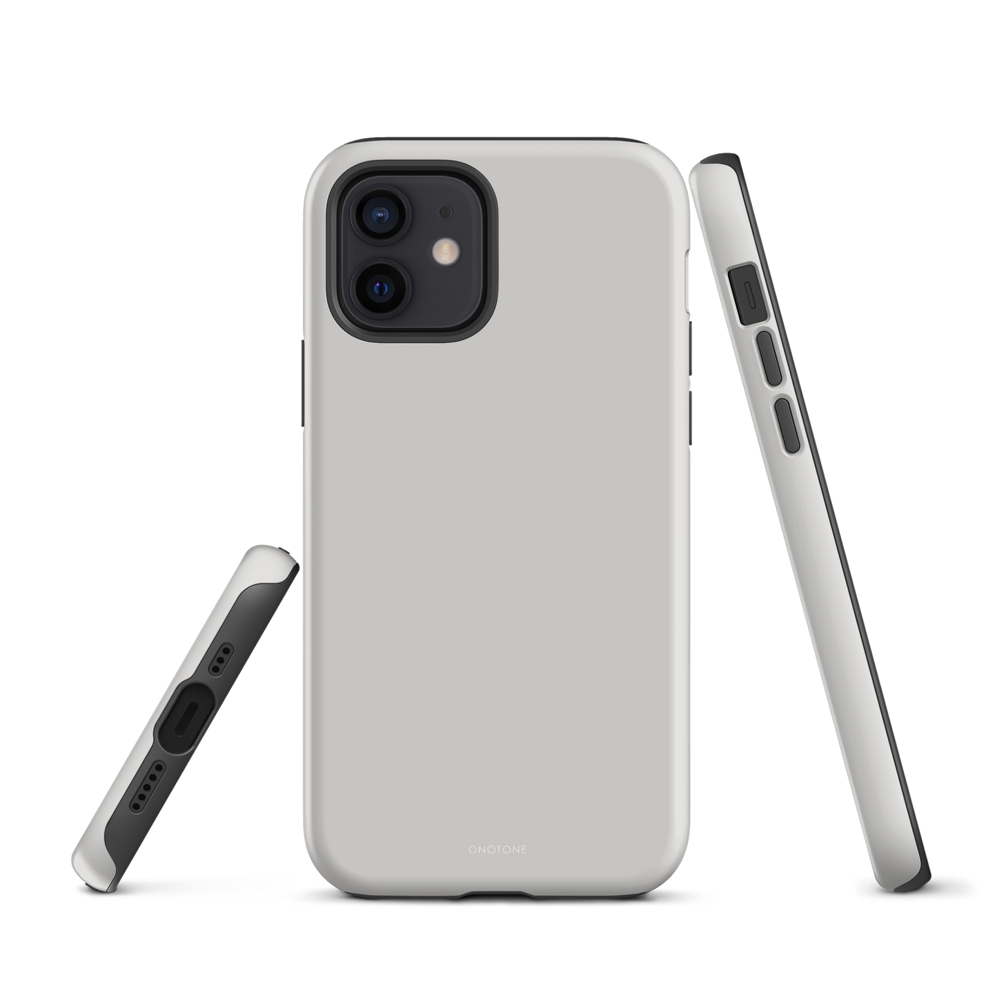 GRAY MINIMALIST IPHONE® CASE - PANTONE® COOL GRAY 1