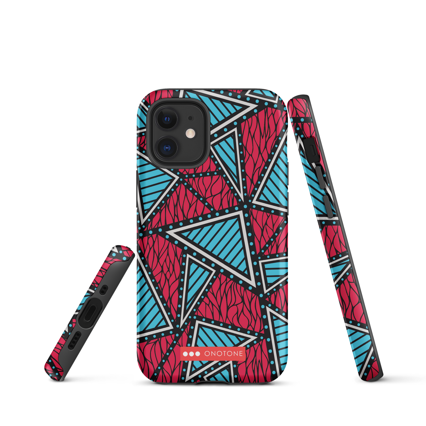 African fabric pattern iPhone® Case multi color