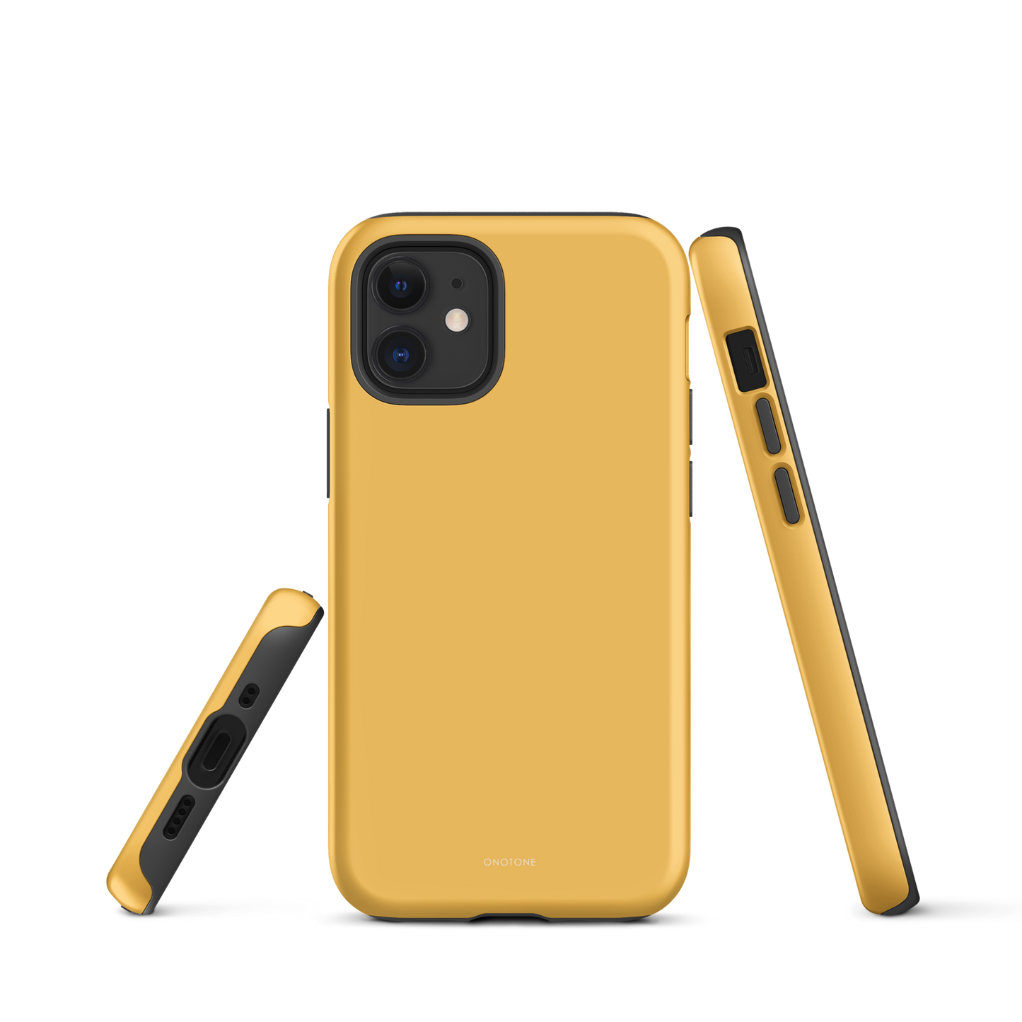 Dual Layer yellow iPhone® Case - Pantone® 135