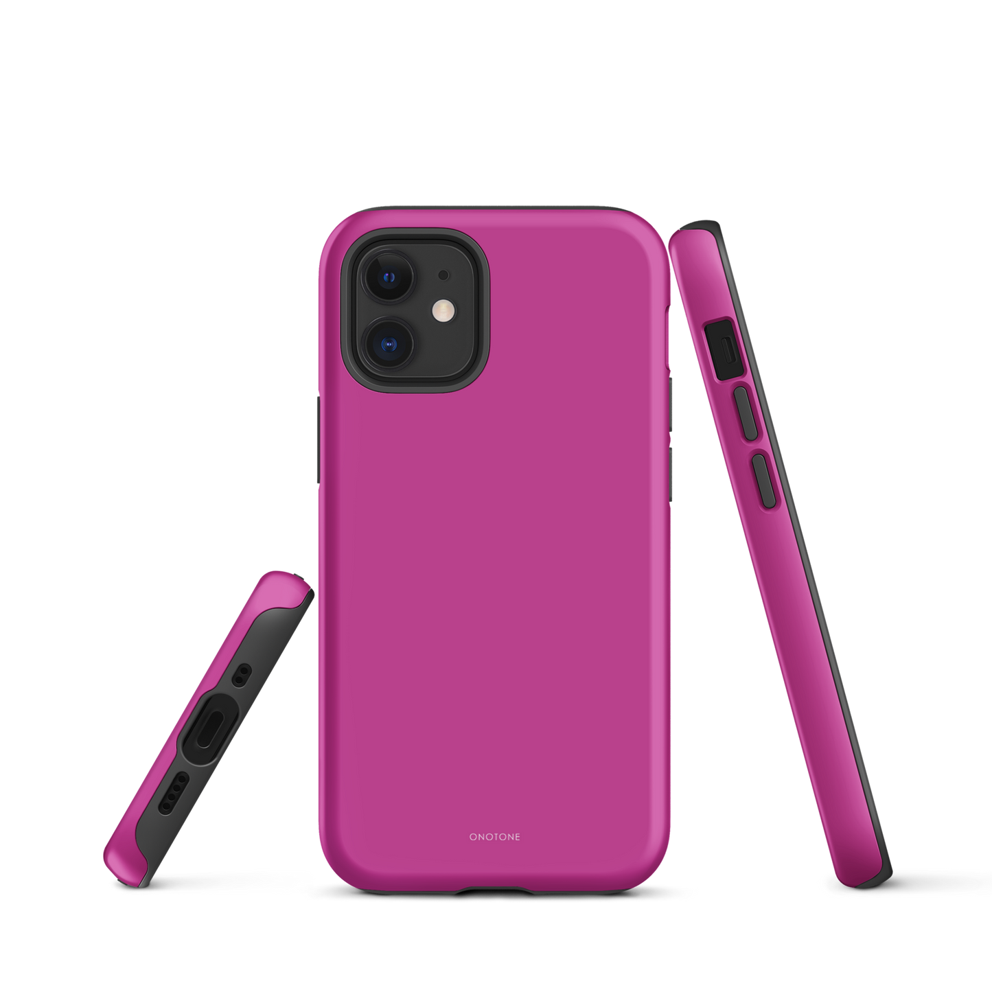 Solid Color pink iPhone® Case - Pantone® 240