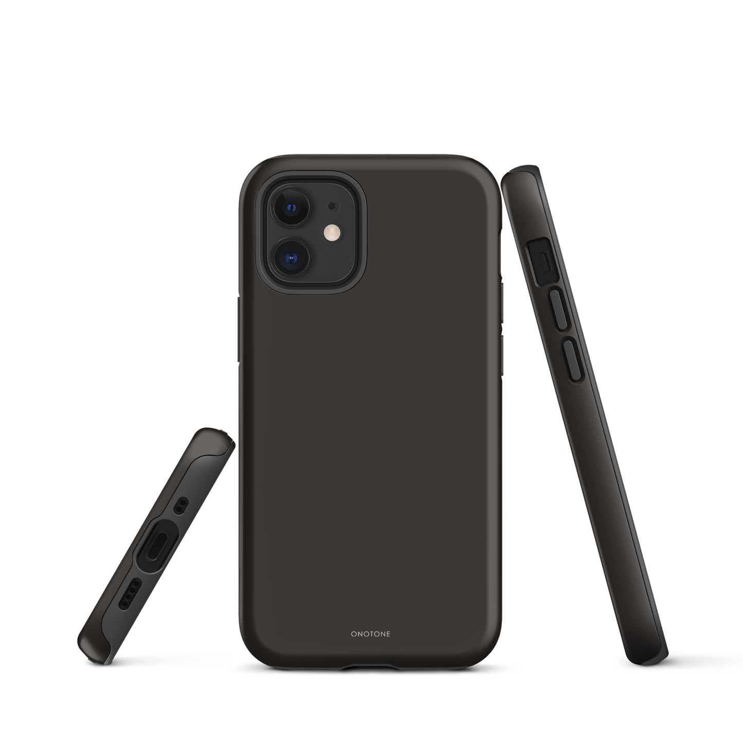 BLACK MINIMALIST IPHONE® CASE - PANTONE® BLACK