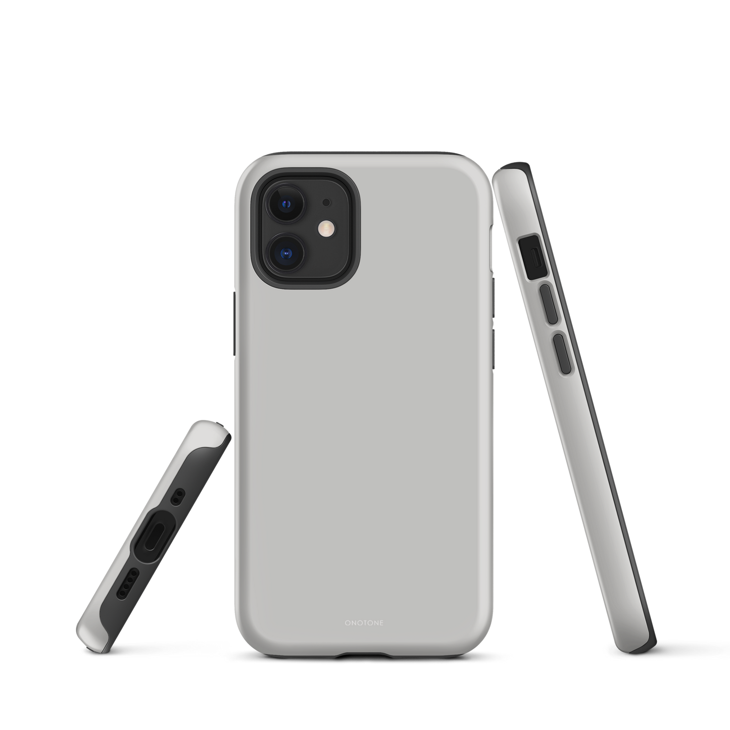 GRAY MINIMALIST IPHONE® CASE - PANTONE® COOL GRAY 2