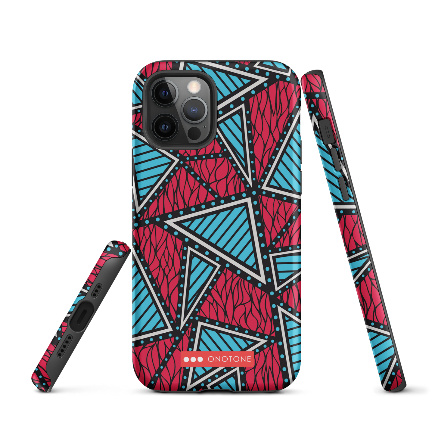 African fabric pattern iPhone® Case multi color