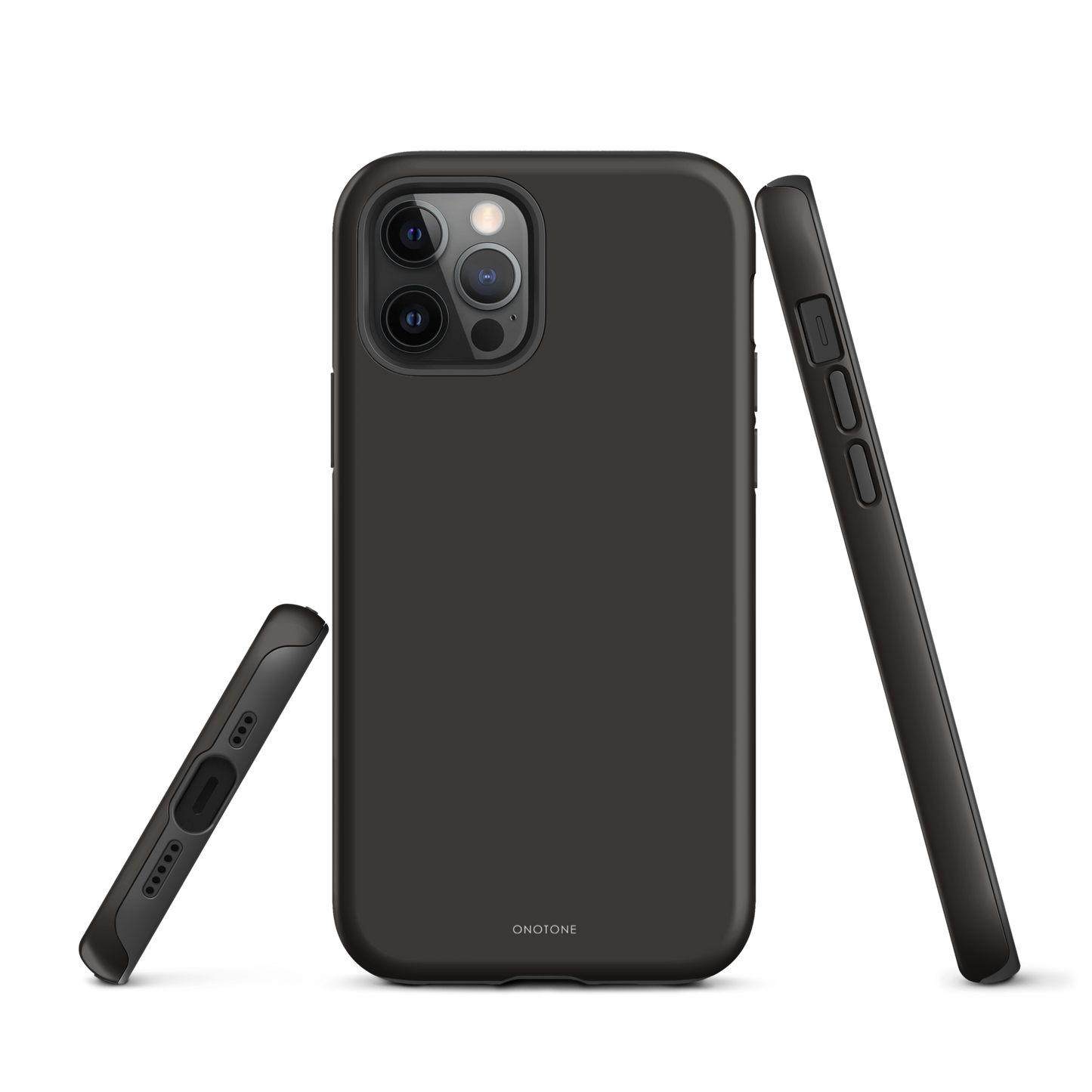 BLACK MINIMALIST IPHONE® CASE - PANTONE® BLACK